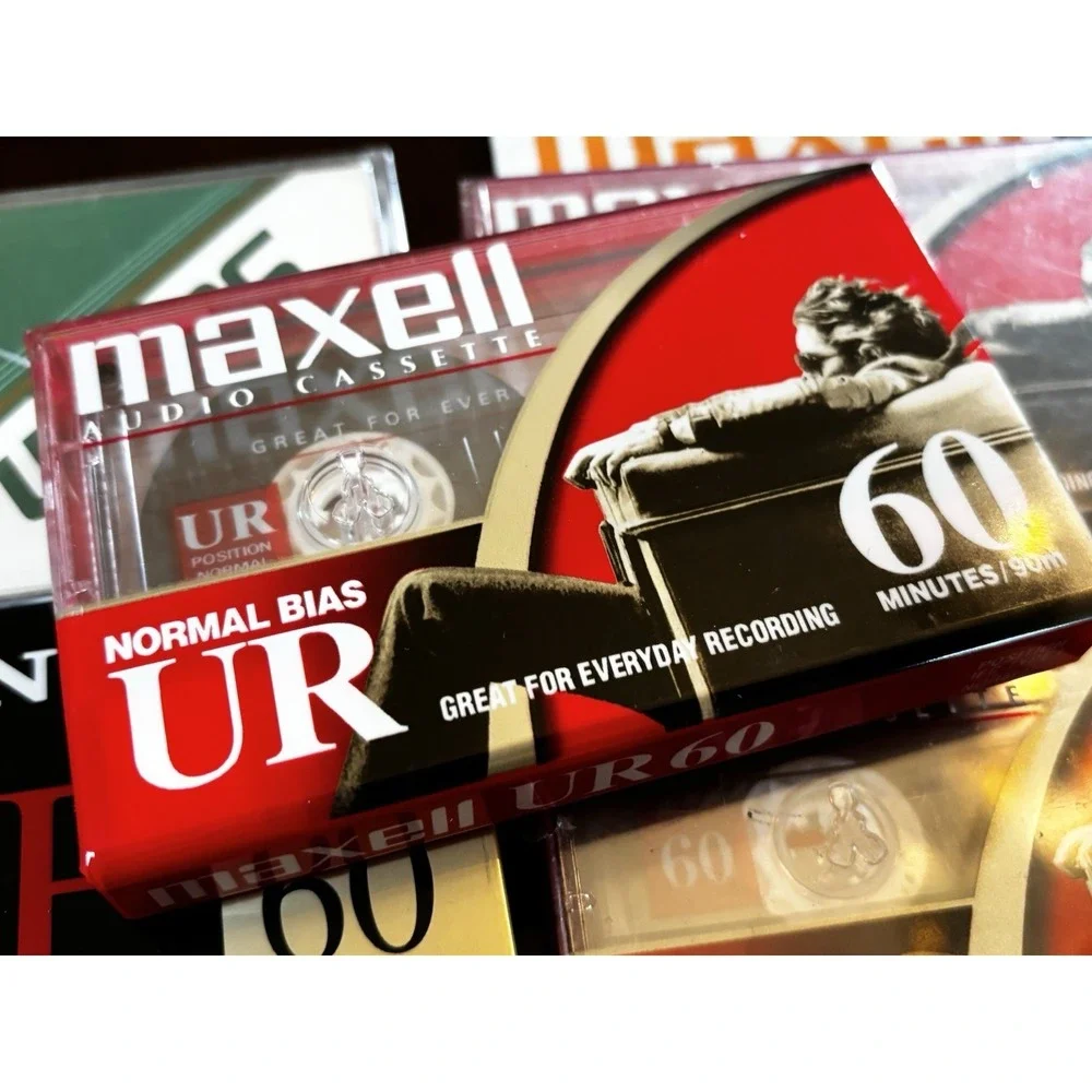 VINTAGE Blank Cassette Tapes Lot ~ Salem Promo Maxell Sony SEALED